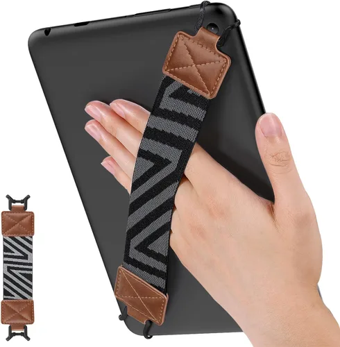 Vista 15 de MoKo Correa de mano de seguridad para tablet de 9 a 11 pulgadas, iPad/IP-ad Pro/iPad Air/Kindle Fire HD/Samsung, correa de mano versátil de alta