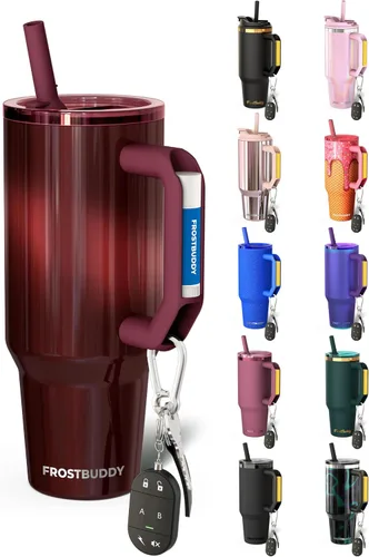 Vista 157 de Frost Buddy Thicc Buddy - Vaso aislado de 16 onzas (amor americano)