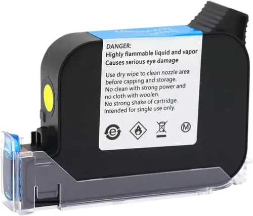 Vista 5 de Cartucho de tinta universal de 0.500 in 2588 de secado rápido, altura de impresión de 1.4 fl oz para impresoras de inyección de tinta de mano