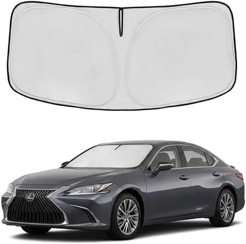 Vista 37 de Parasol para parabrisas Rivian R1S 2022-2024 2025, parasol para ventana frontal, ajuste personalizado, accesorios R1S, visera solar, pantalla