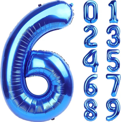 Vista 67 de Globos gigantes de números negros de 40 pulgadas, globos de aluminio de Mylar con helio para cumpleaños, globo número 0 para decoración de fiestas