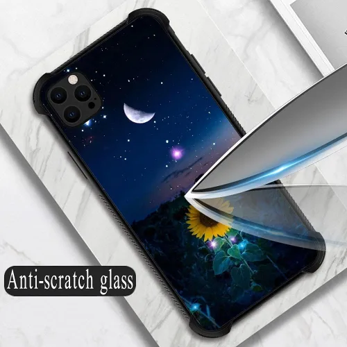 Vista 5 de ZHEGAILIAN Funda compatible con iPhone 13, funda protectora antideslizante de poliuretano termoplástico suave con cuatro esquinas reforzadas a