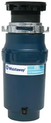 Whirlaway - Dispositivo de eliminación de basura de 191 1/3 caballos de potencia
