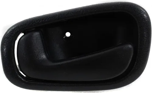 Para Toyota Corolla Manija de puerta interior 1998 99 00 01 2002 lado del conductor Delantera trasera Negro Recorte todos los submodelos