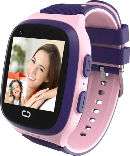 Vista 9 de Reloj Inteligente 4G para Niños con Rastreador GPS - Smartwatch con Llamadas Bidireccionales, Videollamadas, Juegos, Chat de Voz, SOS, Modo Escolar