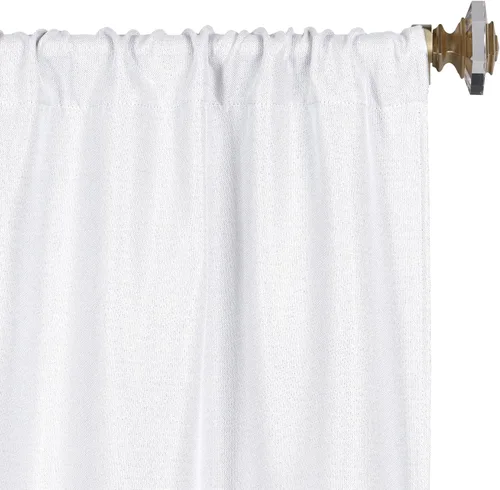 Vista 24 de Superior Linen Semi Blackout Curtains, Room Darkening, Bedroom, Drapes, Kitchen, Living Room Window Accents, Sun Blocking, Grommet Header, Classic