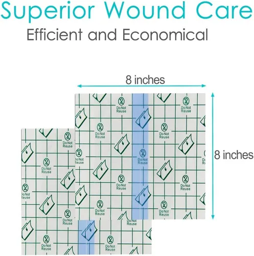 Vista 12 de Cubierta de ducha de puerto de diálisis impermeable, protector de ducha para catéter de PD, protector de ducha de puerto de quimioterapia, 6 x 6 Con