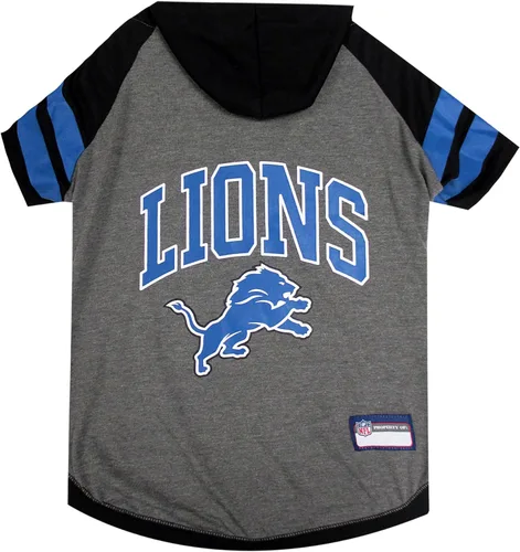 Vista 24 de NFL sudadera con capucha tee para perros y gatos. Fútbol perro sudadera con capucha playera disponible en todos los equipos de 32 NFL. cuttest