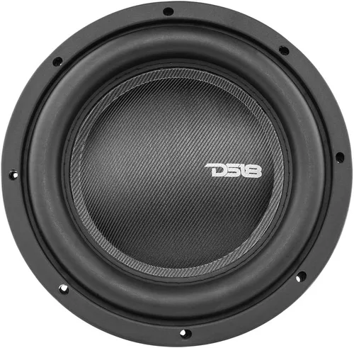 Vista 6 de DS18 IXS10.4D Subwoofer para automóvil poco profundo - 10 pulgadas 1000 W de potencia máxima, 500 W RMS, bobina de voz doble, impedancia de 4+4