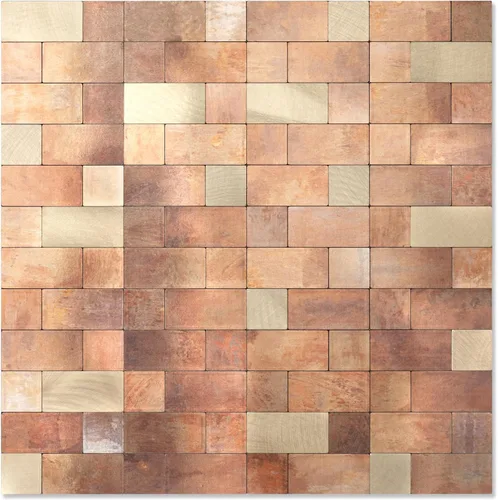 Vista 9 de Yipscazo Azulejo de protección contra salpicaduras para despegar y pegar, azulejos metálicos de acero inoxidable para paredes de cocina en mármol