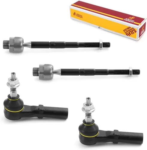 Vista 176 de Metrix Premium Chassis Parts - Kit de 4 piezas de extremos de barra de acoplamiento frontal exterior e interior compatible con Nissan Pathfinder