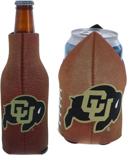 Vista 2 de College Team Color Logo Can & Bottle Holder Insulator Beverage Cooler Set
