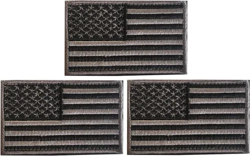 Vista 5 de JAVD Paquete de 3 parches de bandera de Honduras para sombreros, bolsas tácticas, chaquetas, parche de ropa transparente