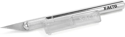 Vista 2 de X-Acto #2 - Cúter con tapa de seguridad, afilado, duradero, cuchillo de precisión, para corte y recorte medianos