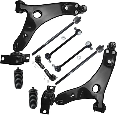 Vista 242 de Detroit Axle - Kit de suspensión de 10 piezas para Nissan Frontier Xterra Pathfinder 2005-2012, 4 brazos de control superiores inferiores
