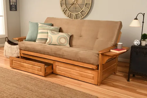 Vista 22 de Kodiak Furniture - Juego de futón, blanco, Madera Tela, Canadá