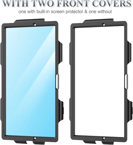 Vista 9 de SEYMAC stock Funda para Samsung Galaxy Tab A8 de 10.5 pulgadas, funda de protección contra caídas de cuerpo completo con protector de pantalla