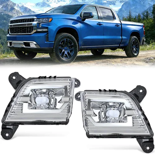 Nilight Conjunto de luz antiniebla compatible con Chevrolet Silverado 1500 2020-2023 Chevy Silverado 2500HD 3500HD 3500HD 3500HD 2019 2020-2023,