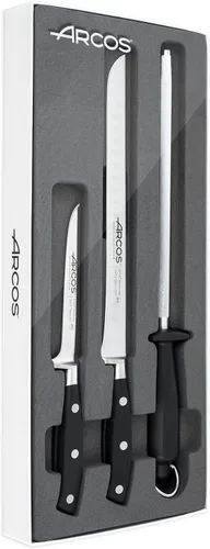 Vista 49 de Arcos Cuchillo Pan de Acero Inoxidable Nitrum de 8 Pulgadas y Hoja de 7.874 in. Obtenga una gran variedad de cortes para su comida Cuchillo ideal
