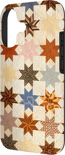 Vista 2 de Funda con diseño de colcha para iPhone 17