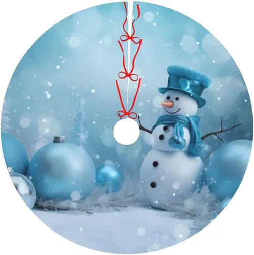 Vista 15 de 4th of July Christmas Tree Skirts 30", Flag Memorial Day Xmas Tree Cloth Mats Trees Skirts for Decor Gift, Home Decoration