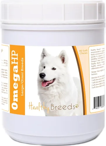 Vista 149 de Healthy Breeds Affenpinscher Omega HP - Masticables suaves para piel y pelaje, 60