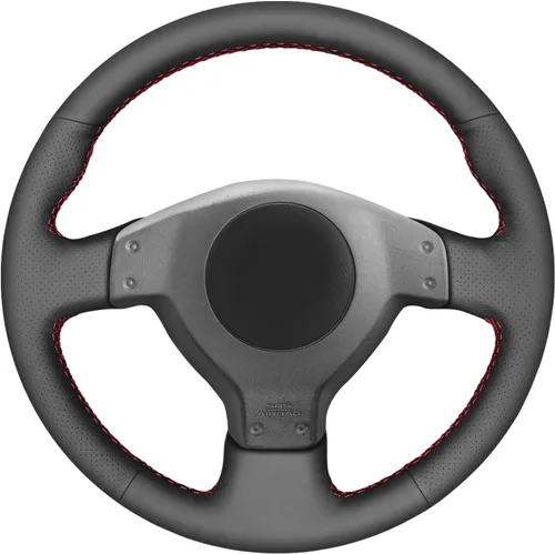 MEWANT Funda de volante para Subaru Forester 2005-2008 Impreza WRX (WRX STI) Legacy Outback para Saab 9-2X 2005-2006