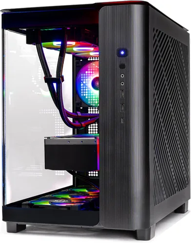 Vista 3 de Computadora PC de escritorio para jugadores Skytech King 95 - Ryzen 7 9700X 3.8 GHz (5.5 GHz Turbo Boost), NVIDIA RTX 5070 12 GB GDDR7, 1 TB Gen4