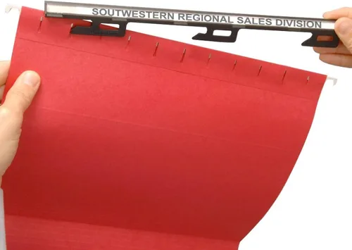 Vista 9 de Ultimate Office MagniFile - Pestañas insertables para carpetas de archivos. Índices que duplican el tamaño de los títulos de tus archivos