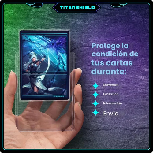 Vista 5 de TitanShield Fundas Protectoras Toploaders de Carga Superior Sin Costuras de Calidad Platinum de 3"x4" para Tarjetas Coleccionables Compatibles