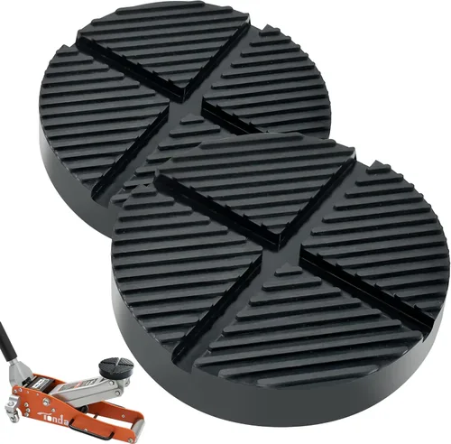 Vista 9 de TONDA Almohadilla de goma para gato de piso, adaptador universal de almohadilla de gato, protector de riel de marco lateral de soldadura por 1
