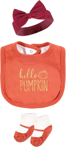 Vista 2 de Hudson Baby Juego de canastilla de algodón unisex para bebé