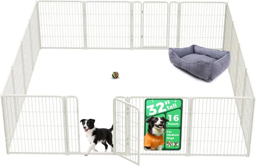 Vista 40 de FXW Homeplus Unleashed Corralito para Perros de Interior - Juego Sin Estrés y Seguro, Resistente de 24 Pulgadas 2 Paneles Corralito para Cachorros