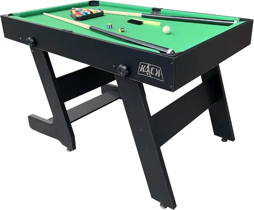 Vista 5 de KICK Quatro - Juego de mesa de juego múltiple 4 en 1 de 55 pulgadas, juego de mesa de juego combinado, billar, hockey de empuje, ping pong