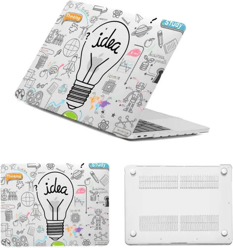 Vista 8 de Funda para MacBook Air de 15 pulgadas M5 M4 M3 M2 2026 2025 2024 2023 modelo A2941 A3114 A3241 A3448 con pantalla Retina, carcasa rígida resistente