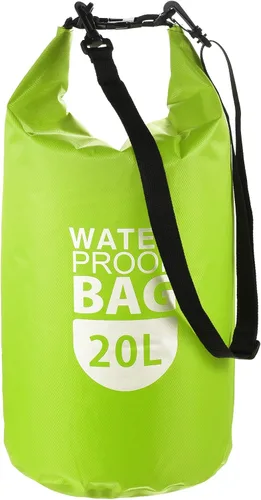 Vista 10 de PATIKIL Bolsa seca flotante impermeable, 20L al aire libre flotante bolsa seca mochila con ventana transparente para canotaje, rafting kayak, azul