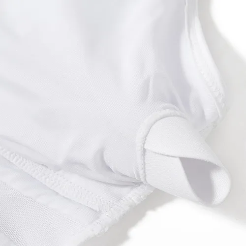 Vista 6 de SUUKSESS Traje de baño sexy de malla con control de abdomen para mujer