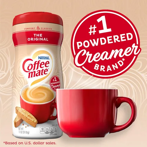 Vista 3 de Nestle Coffee Mate Crema de café en polvo original, 11 onzas