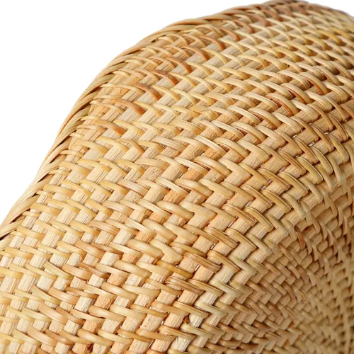 Vista 8 de YANGQIHOME Cesta de pan de ratán, cestas redondas de frutas, cuencos de almacenamiento de mimbre, cuencos de servicio tejidos naturales, cestas