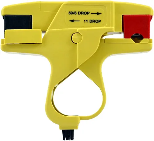 Vista 7 de Cablematic 38590 DDT 596/11 Pelacables de doble caída para técnicos profesionales, electricistas e instaladores, herramienta fácilmente portátil, 2