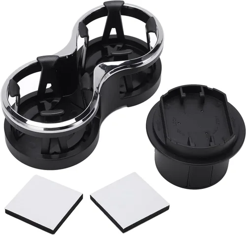 Vista 7 de Organizador de bebidas 2 en 1 Plug and Play, universal, grueso, multifunción, extensor de portavasos para latas de té con leche, cenicero