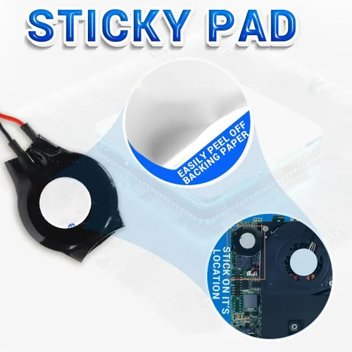 Vista 4 de LeFix CMOS - Batería RTC CR2032 compatible con DELL D830 E6530 N4050 E7270; para HP CQ41 8440p G4; para ASUS S56 X611; para Samsung R467 R458, negro