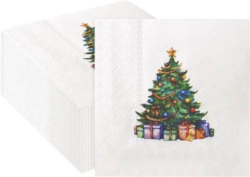 Vista 19 de SietDESEO 50 Piezas 3 capas Servilletas de Béisbol Desechables Plegadas 5 x 5 Pulgadas Servilletas de Cóctel Servilletas de Papel para Cena, Tema