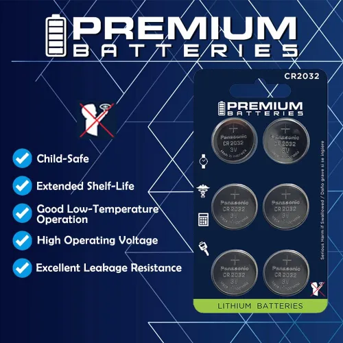 Vista 5 de Batería CR1612 Premium de litio de 3 V para monedas, baterías de alta capacidad de ingeniería japonesa (paquete de 1)