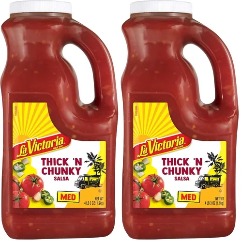 Vista 9 de La victoria de grosor 'n Chunky salsa en 67 oz jarra (Tamaño Mediano)