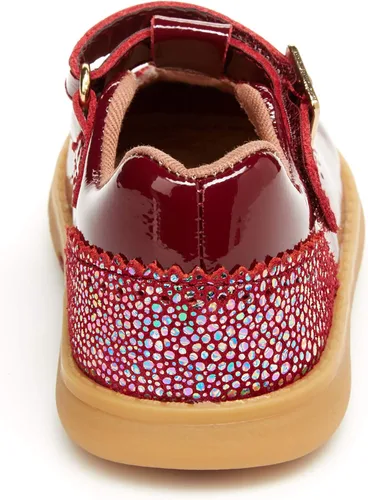 Vista 8 de Stride Rite SRT Nell Mary Jane - Zapatos planos unisex para niños