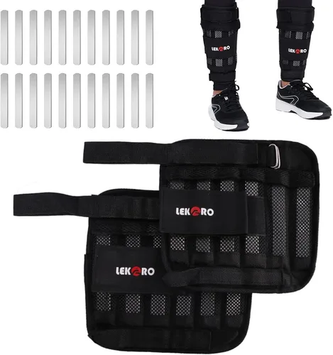 Pesas para muñeca y brazo, pesas ajustables para muñeca, pesas removibles para muñeca y tobillo para hombres y mujeres, para fitness, caminar,