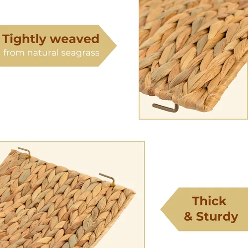 Vista 4 de KOLWOVEN Collar de árbol de Navidad de 28 pulgadas para árboles de Navidad grandes a pequeños, falda ajustable con anillo de árbol de Navidad