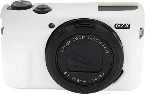 Vista 20 de Easy Hood G7X Mark II - Funda protectora para cámara digital Canon Powershot G7X Mark II, funda extraíble de silicona, funda suave para cámara, piel