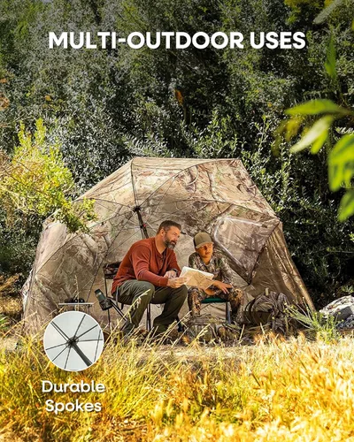 Vista 8 de Sport-Brella Premiere XL UPF 50+ Refugio Paraguas para Protección contra el Sol y la Lluvia